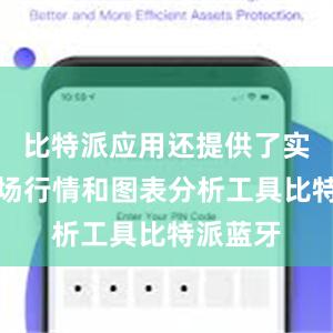 比特派应用还提供了实时的市场行情和图表分析工具比特派蓝牙