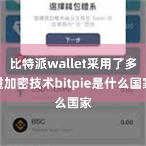 比特派wallet采用了多重加密技术bitpie是什么国家